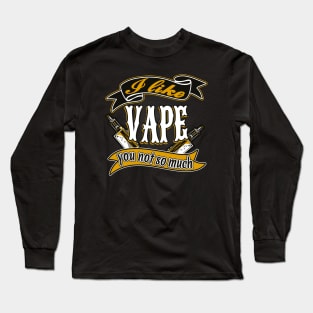 Vape steamer vintage Long Sleeve T-Shirt